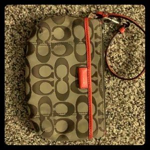 Coach wristlet